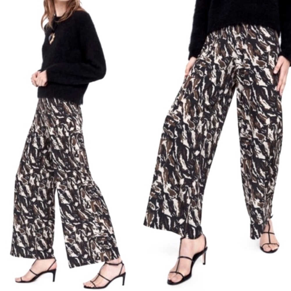 NWT Zara Wide Leg Pants
